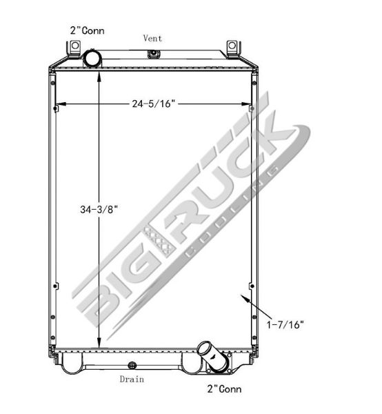 Picture of Chevrolet / GMC Radiator - Plastic Tank 0437461P