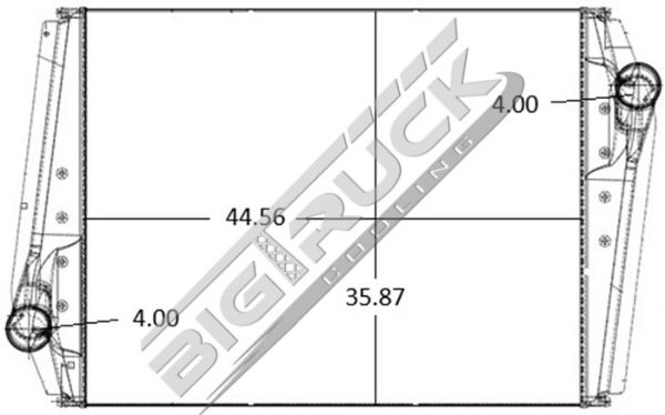 Picture of Prevost Charge Air Cooler 0441340