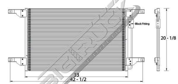 Picture of Freightliner, Sterling Condenser 0650363