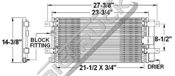 Picture of Hino Condenser 0650582