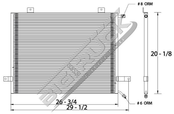 Picture of Freightliner Condenser 0650605
