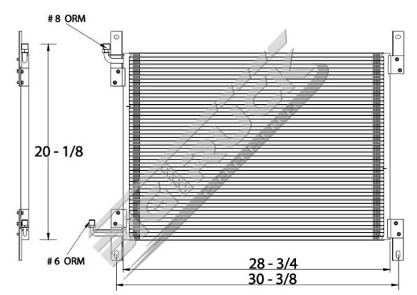 Picture of Freightliner Condenser 0650606