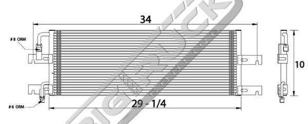 Picture of Freightliner Condenser 0650607