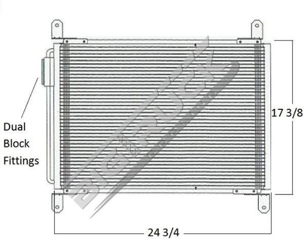 Picture of Freightliner Condenser 0650611