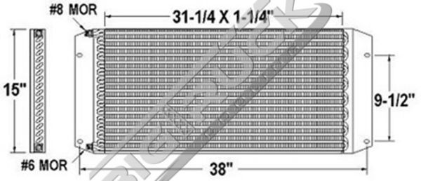Picture of Peterbilt Condenser 0650739