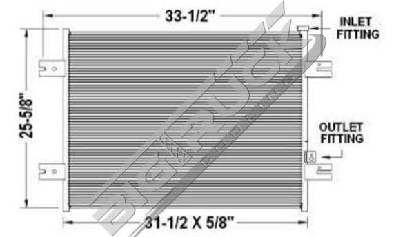 Picture of Peterbilt Condenser 0650757