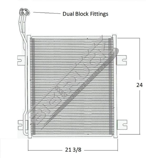 Picture of International Navistar Condenser 0650808