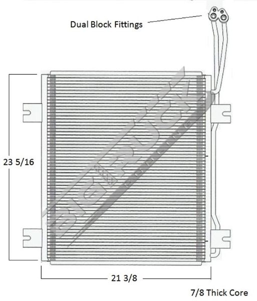 Picture of International Navistar Condenser 0650812