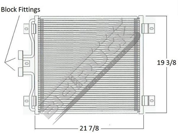Picture of International Navistar Condenser 0650816
