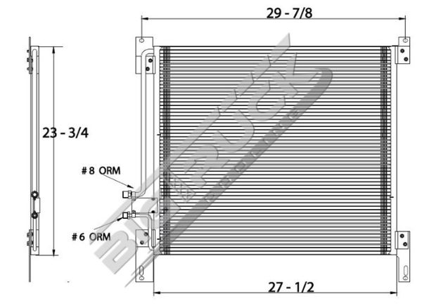 Picture of International Navistar Condenser 0650822