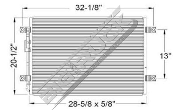 Picture of Freightliner Condenser 0650986