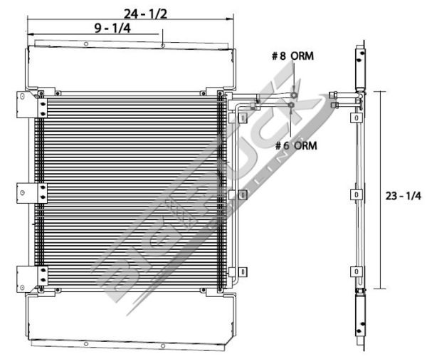 Picture of Mack Condenser 0651208