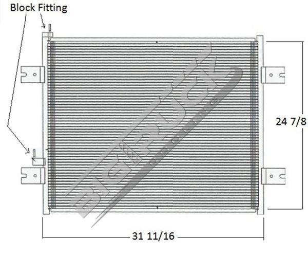 Picture of Peterbilt Condenser 0651402