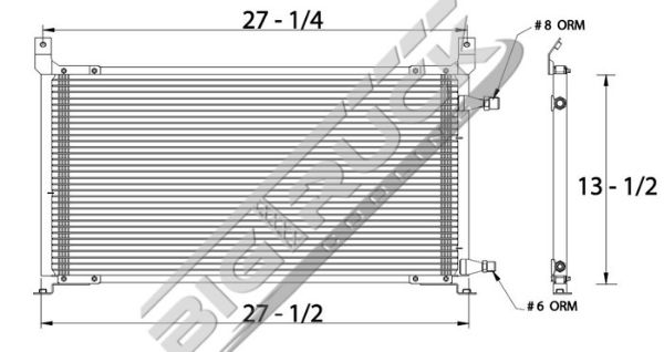 Picture of Volvo Condenser 0651614
