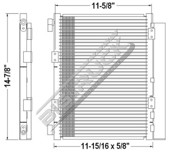 Picture of Chevrolet / GMC, Isuzu Condenser 0652100