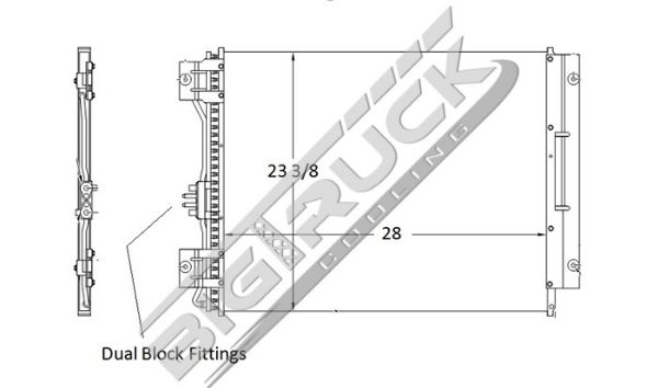 Picture of Ford / Sterling Condenser 0652434