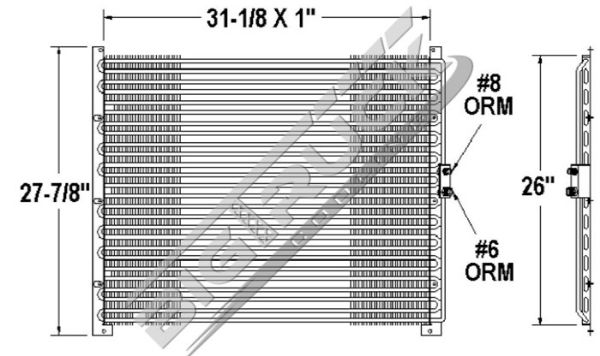 Picture of Kenworth Condenser 0652669
