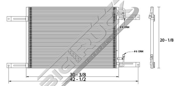 Picture of Freightliner Condenser 0657002