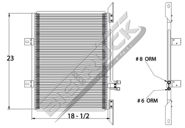 Picture of Mack Condenser 0657005