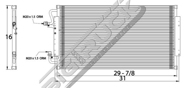 Picture of Chevrolet / GMC Condenser 0657007