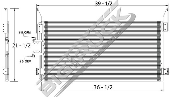 Picture of Western Star Condenser 0657015